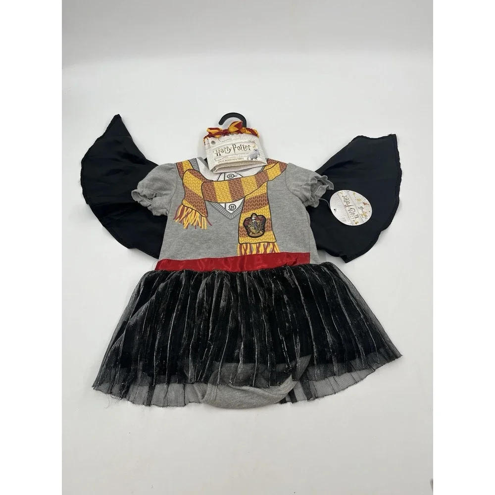 Bentex Harry Potter Toddler Costume Girl 12-18mo Halloween Dress Headband Tights